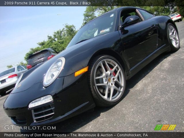 2009 Porsche 911 Carrera 4S Coupe in Black