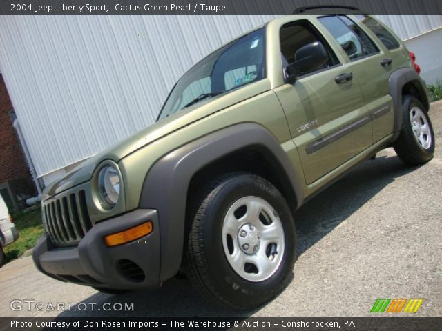 2004 Jeep Liberty Sport in Cactus Green Pearl