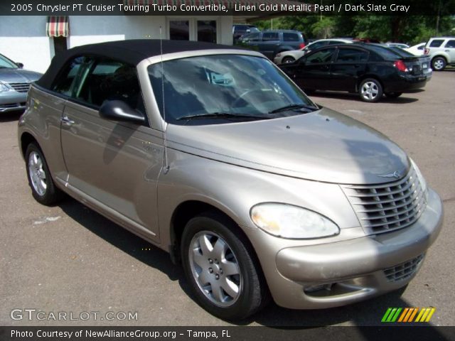 2005 Chrysler PT Cruiser Touring Turbo Convertible in Linen Gold Metallic Pearl