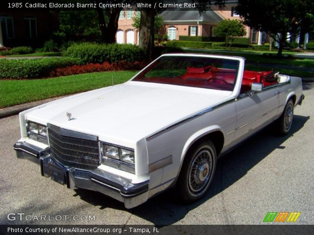 1985 Cadillac Eldorado Biarritz Convertible in White