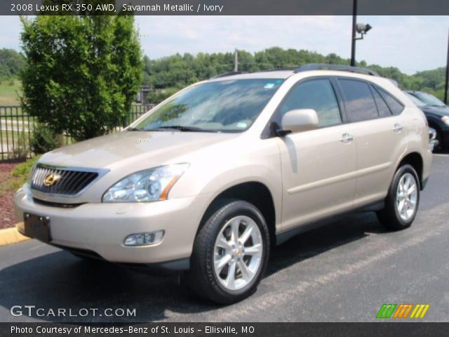 2008 Lexus RX 350 AWD in Savannah Metallic