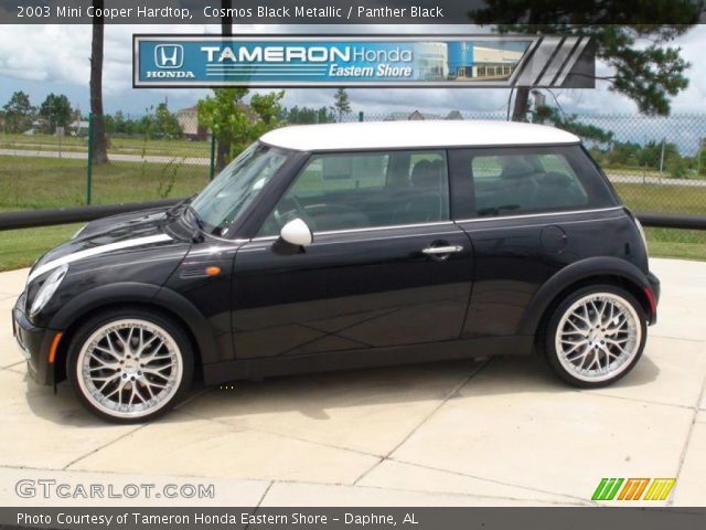 2003 Mini Cooper Hardtop in Cosmos Black Metallic