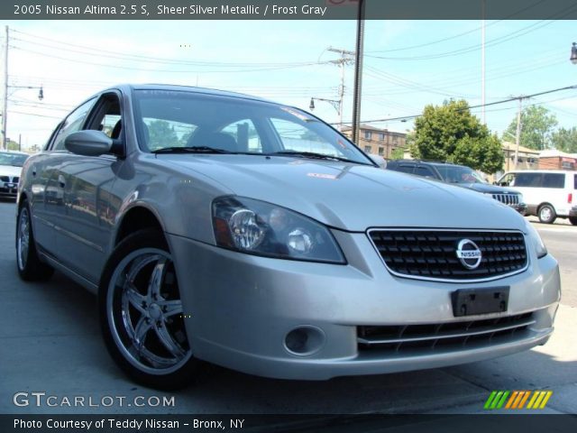 2005 Nissan altima s silver #8