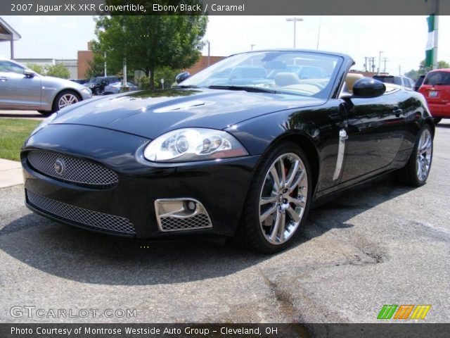 2007 Jaguar XK XKR Convertible in Ebony Black