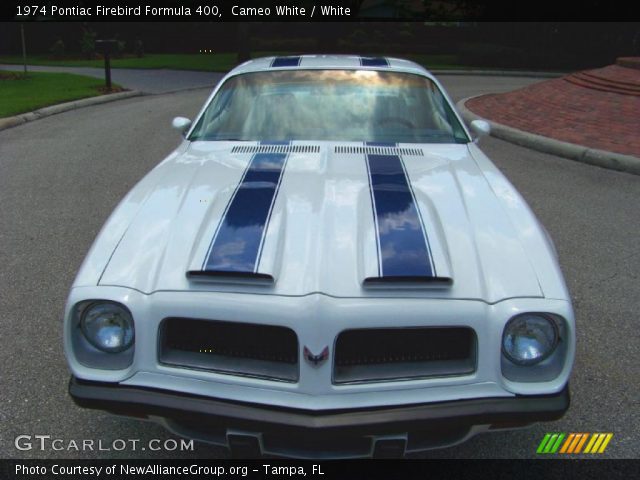 1974 Pontiac Firebird Formula 400 in Cameo White