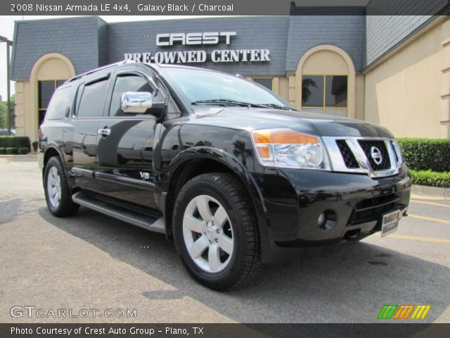 2008 Nissan Armada LE 4x4 in Galaxy Black