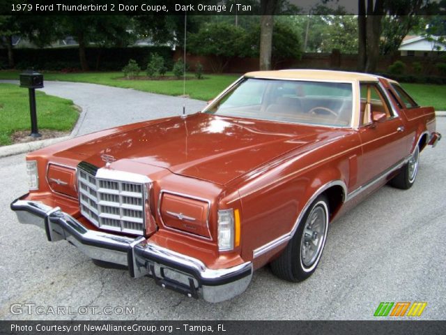 1979 Ford Thunderbird 2 Door Coupe in Dark Orange