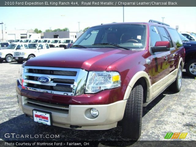 2010 Ford Expedition EL King Ranch 4x4 in Royal Red Metallic