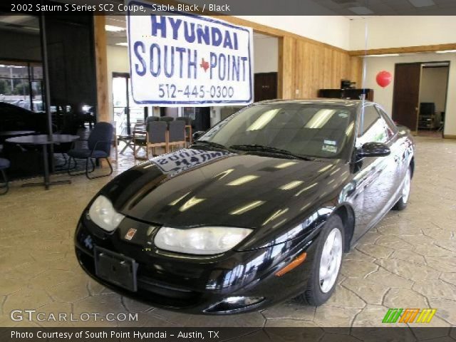 2002 Saturn S Series SC2 Coupe in Sable Black