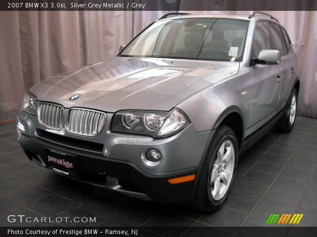 2007 BMW X3 3.0si in Silver Grey Metallic