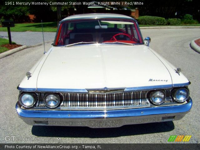 1961 Mercury Monterey Commuter Station Wagon in Knight White