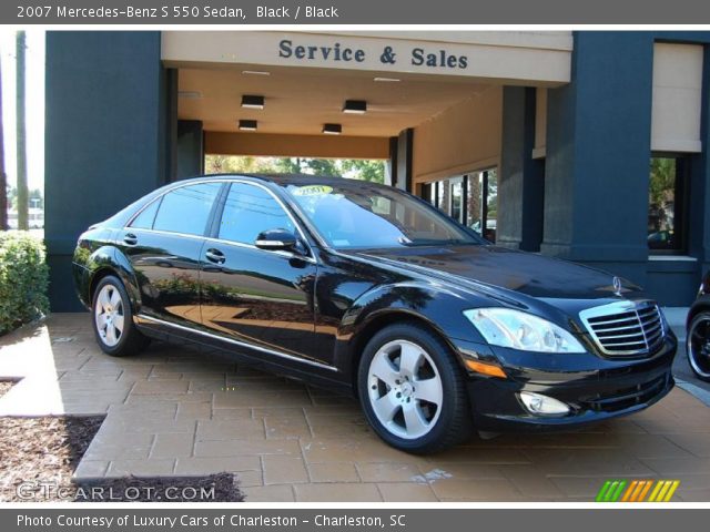2007 Mercedes-Benz S 550 Sedan in Black