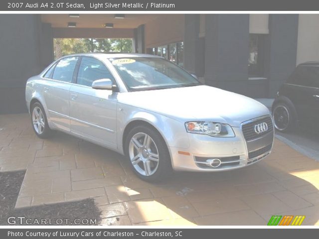 2007 Audi A4 2.0T Sedan in Light Silver Metallic