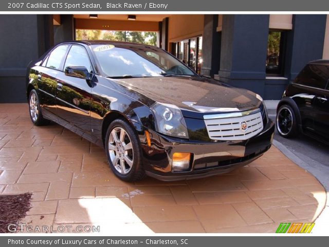 2007 Cadillac CTS Sport Sedan in Black Raven