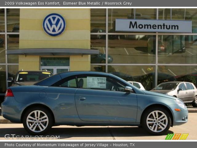 2009 Volkswagen Eos Komfort in Eismeer Blue Metallic
