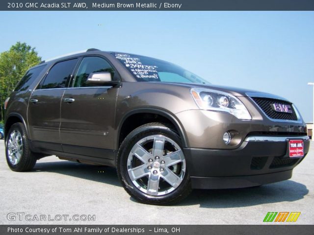 2010 GMC Acadia SLT AWD in Medium Brown Metallic