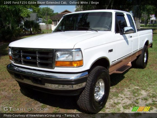 1995 Ford F150 Eddie Bauer Extended Cab in Oxford White