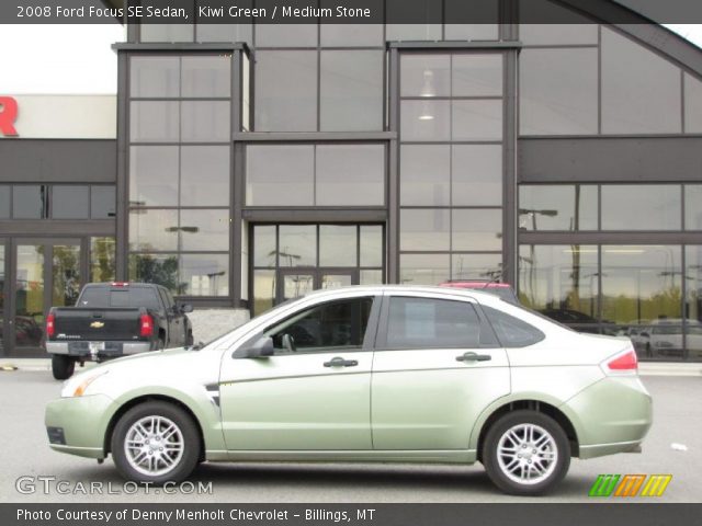 2008 Ford Focus SE Sedan in Kiwi Green