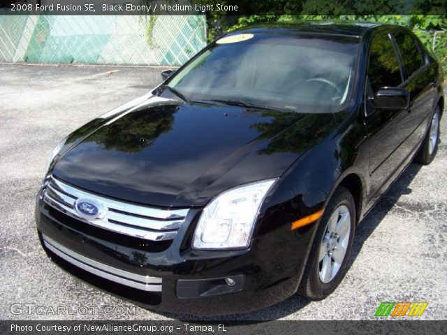 2008 Ford Fusion SE in Black Ebony