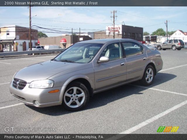 2000 Nissan Maxima GLE in Sterling Mist Metallic