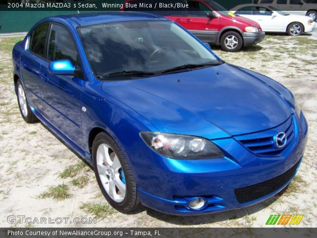 2004 Mazda MAZDA3 s Sedan in Winning Blue Mica