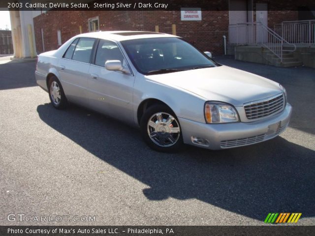 2003 Cadillac DeVille Sedan in Sterling Silver