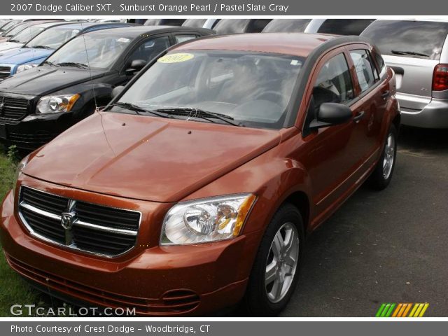 2007 Dodge Caliber SXT in Sunburst Orange Pearl