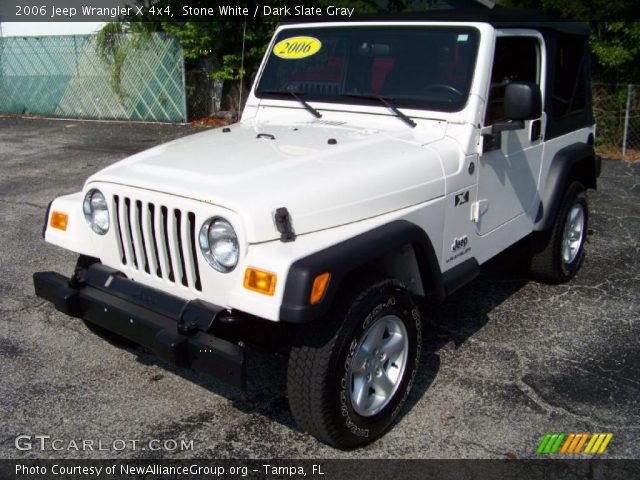 2006 Jeep Wrangler X 4x4 in Stone White