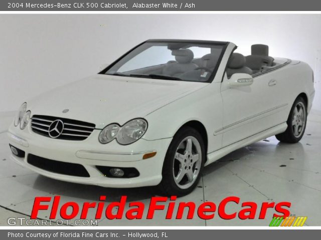 2004 Mercedes-Benz CLK 500 Cabriolet in Alabaster White