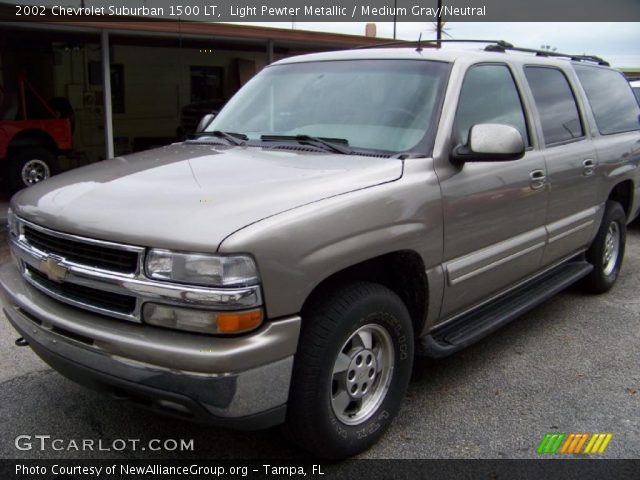 2002 Chevrolet Suburban 1500 LT in Light Pewter Metallic