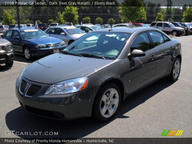 2008 Pontiac G6 Sedan in Dark Steel Gray Metallic
