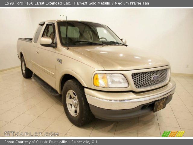 1999 Ford F150 Lariat Extended Cab in Harvest Gold Metallic