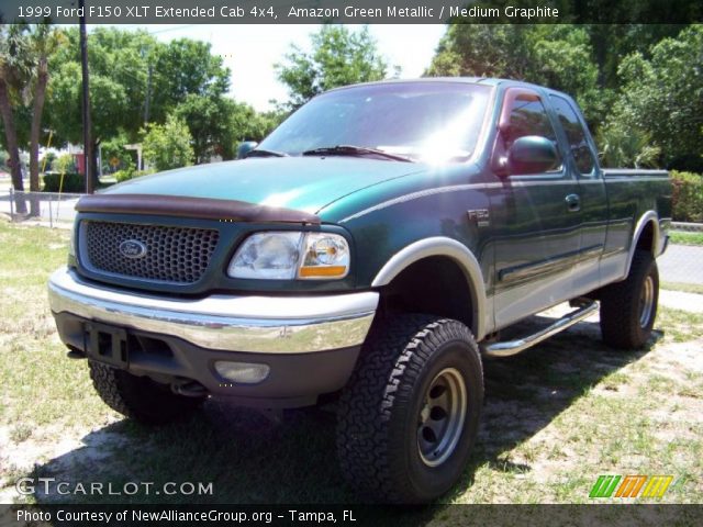 1999 Ford F150 XLT Extended Cab 4x4 in Amazon Green Metallic