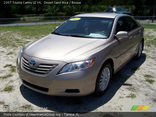 2007 Toyota Camry LE V6 in Desert Sand Mica