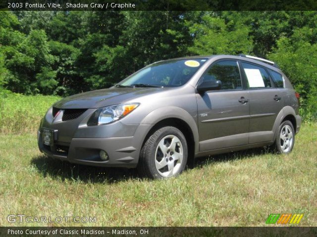 2003 Pontiac Vibe  in Shadow Gray
