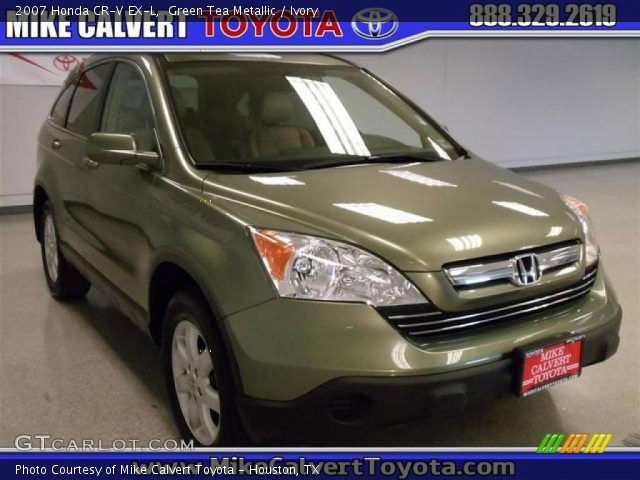 2007 Honda CR-V EX-L in Green Tea Metallic