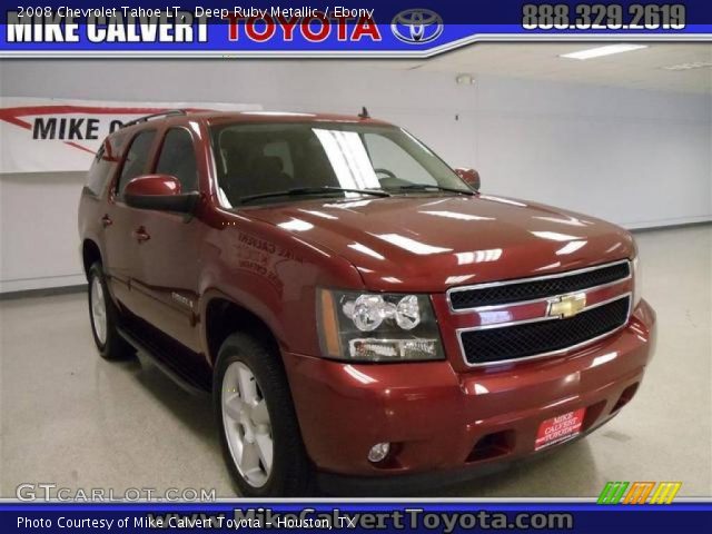 2008 Chevrolet Tahoe LT in Deep Ruby Metallic