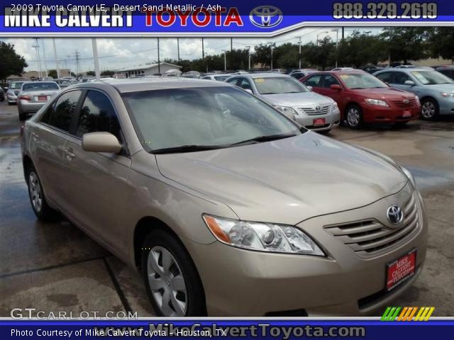 2009 Toyota Camry LE in Desert Sand Metallic