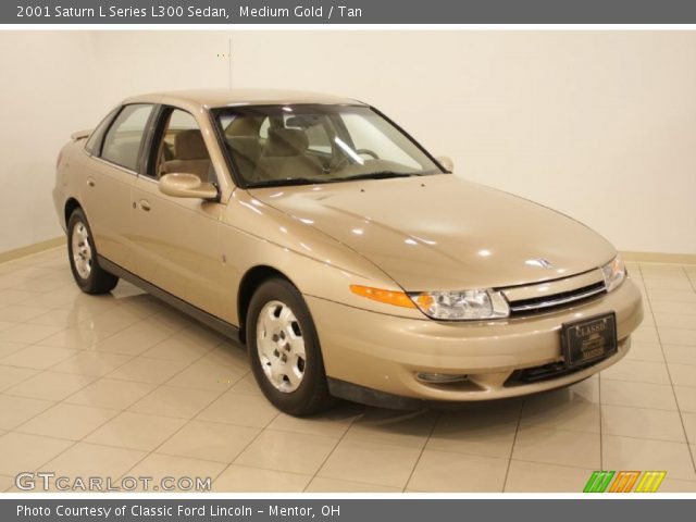 2001 Saturn L Series L300 Sedan in Medium Gold