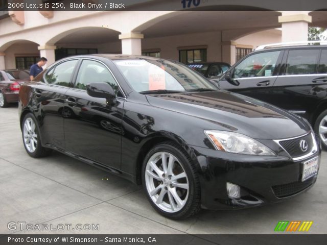 2006 Lexus IS 250 in Black Onyx