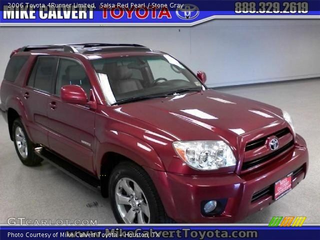 2006 Toyota 4Runner Limited in Salsa Red Pearl