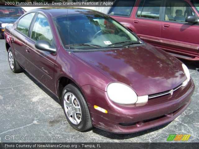 2000 Plymouth Neon LX in Deep Cranberry Pearlcoat