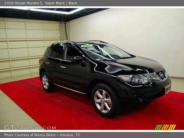 2009 Nissan Murano S in Super Black