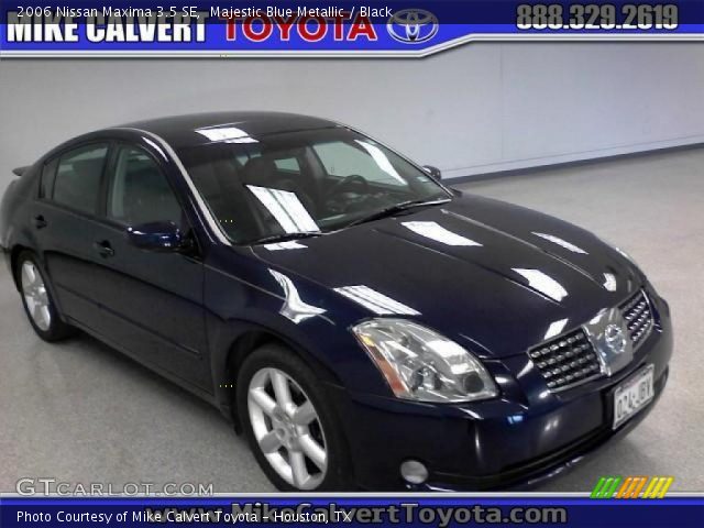 2006 Nissan Maxima 3.5 SE in Majestic Blue Metallic