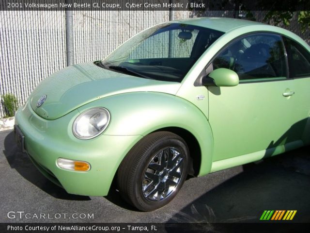 2001 Volkswagen New Beetle GL Coupe in Cyber Green Metallic