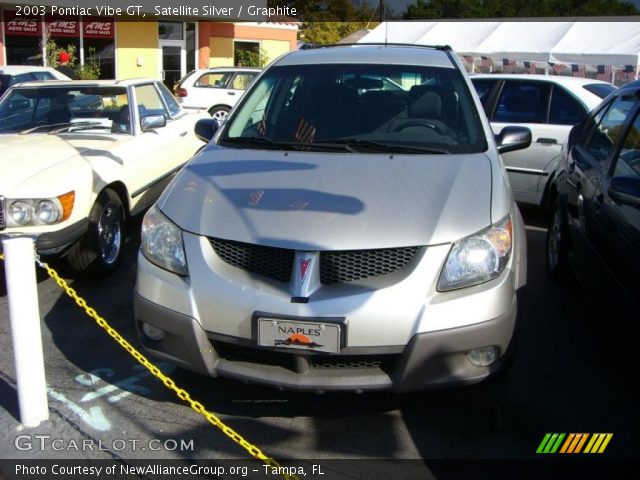 2003 Pontiac Vibe GT in Satellite Silver