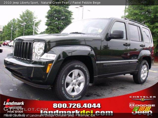 2010 Jeep Liberty Sport in Natural Green Pearl