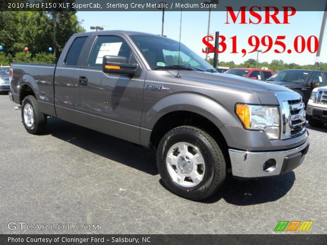 2010 Ford F150 XLT SuperCab in Sterling Grey Metallic