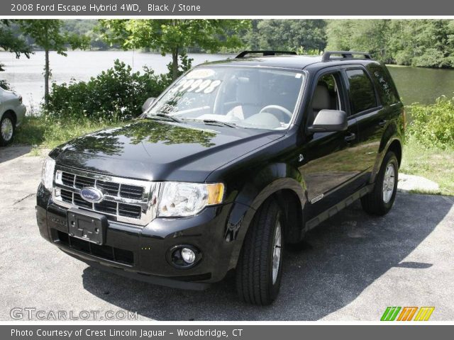 2008 Ford Escape Hybrid 4WD in Black