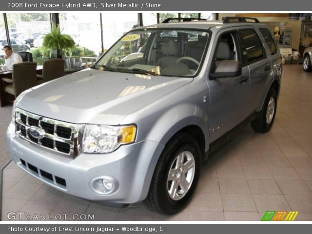 2008 Ford Escape Hybrid 4WD in Silver Metallic